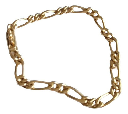 Pulseira Em Ouro Amarelo Maciça