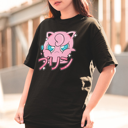 Playera Jigglypuff Pokemon Unisex Dama