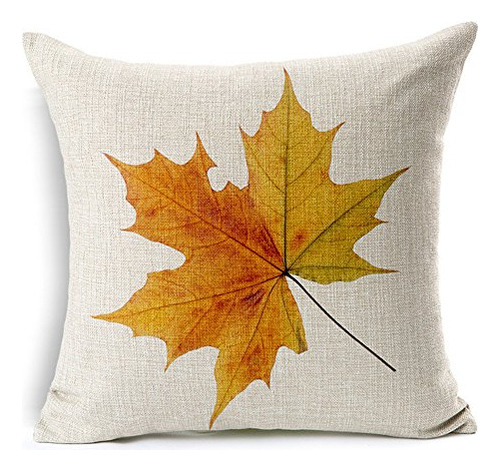 Juego De 4 Fundas De Almohada Decorativas De Otoño