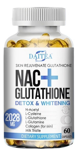 Glutathione - Frasco De 60 Capsulas