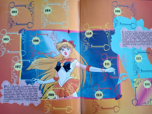 Sticker Album Sailor Moon R Colección Completa
