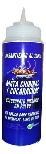 Polvo Mata Chiripas Cero Tóxico Fumigación Insecticida 1/2kg