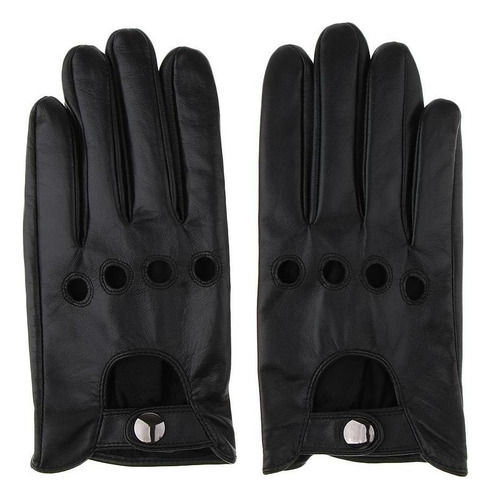 Guantes De Cuero Negro Suave Para Hombre Para Guantes De Con