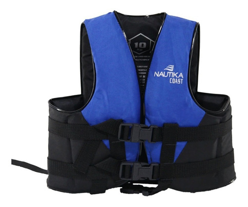 Colete Salva Vidas Nautika Coast Até 30kg Azul E Preto