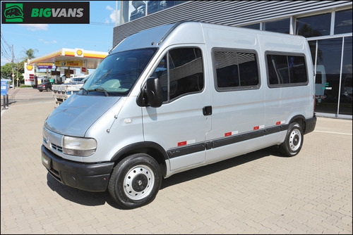 Master 2007 L2h2 Minibus 16 Lugares Prata (0266)