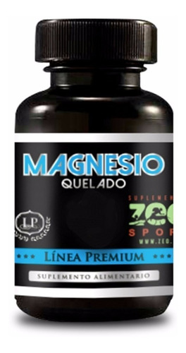 Magnesio Quelado Con Aminoácidos Para 3 Meses Citrato De Mag