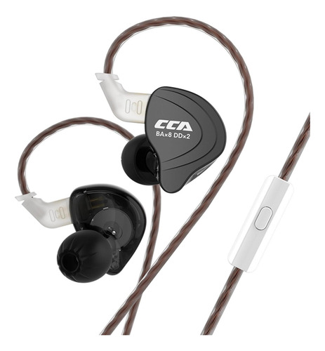 Auriculares Intrauditivos Cca C10 Con Cable Y Micrófono