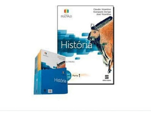 Livro Projeto Multiplo História Volume Único - Editora Scipione (Usado)