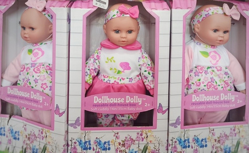 Muñeca Dollhouse Dolly. Baby Doll Importada 35 Cm