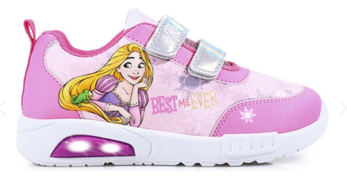 Zapatillas Disney Princesas Con Luces Footy Oficial Nenas