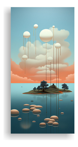 100x50cm Cuadros Fotografía Paisajes Surrealistas Inspirado