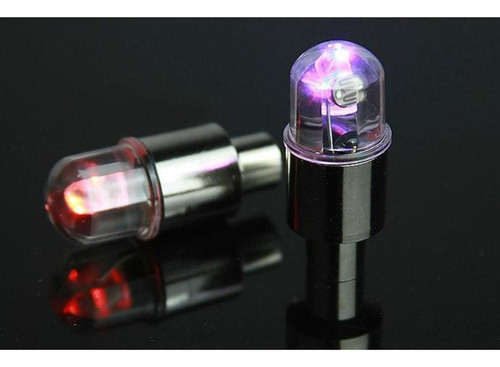 3 Tapas De Lámpara De Luz Led De Válvula De Rueda De Verde