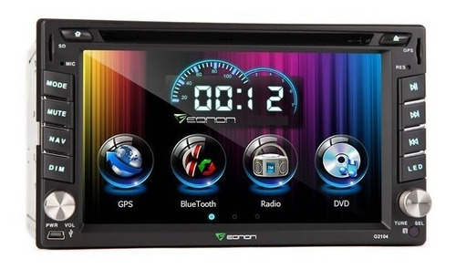 Eonon - Radio Carro Pantalla 6.2 PuLG. Repr. Dvd 2 Din - Gps