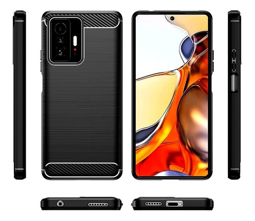 Imagem 4 de 8 de Capa P/ Xiaomi 11t / Mi 11t Pro 6.67 Anti Impacto Shock