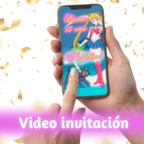 Video Invitación Sailor Moon