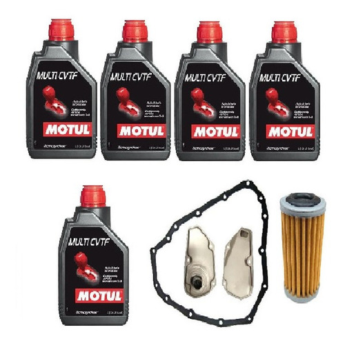 Kit Afinacion Transmisión Cvt Kicks 1.6l 2016-202 Motul 5lts