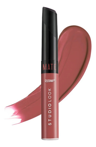Labial Mate Indeleble Studio Look Cyzone No Transfiere Nude Tulum