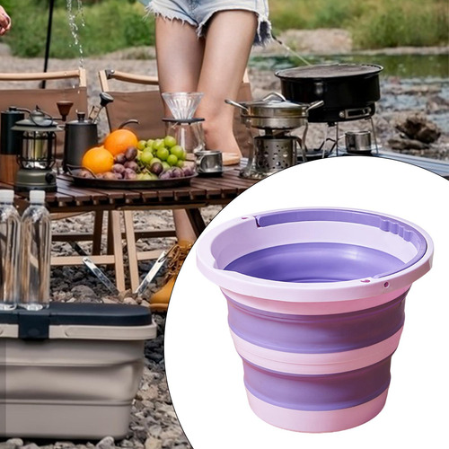 Cubo Plegable Portátil, Cubo Para Fregona, Cubeta Para