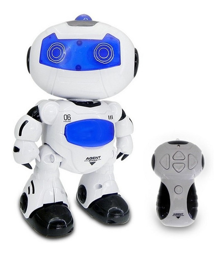 Robot A Radio Control Con Luz Y Musica Full ELG 99333