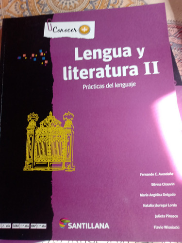 Lengua Y Literatura 2 Prac. Del Len - Conocer + - Santillana