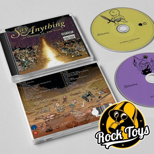 Say Anything - In Defense Of The Genre 2007 2cd Vers. Usa. (Reacondicionado)