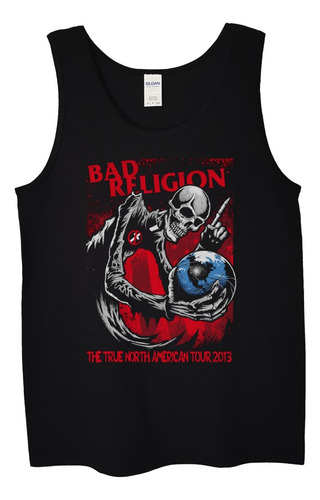 Polera Musculosa Bad Religion True North Am Punk Abominatron