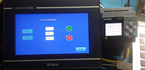 Hmi Kinco 7 Pulgadas + Plc Logo8 230rce Ethernet....plc