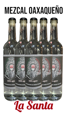 Mezcal Oaxaqueño La Santa 750 Ml