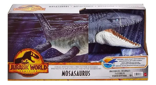 Jurassic World Mosasaurus Protetor Dos Oceanos Hnj56