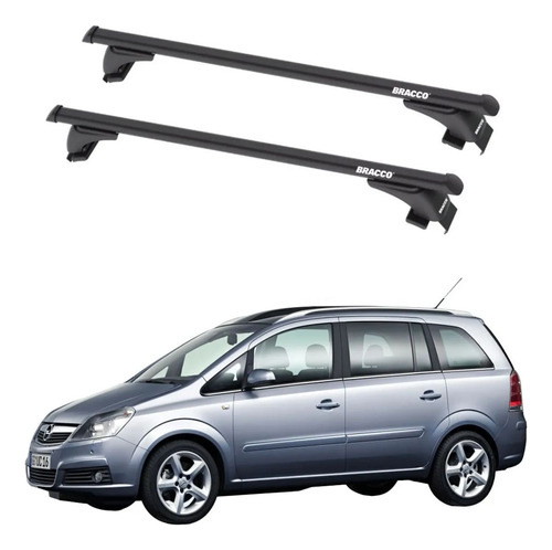 Barras Porta Equipajes Negras Chevrolet Zafira S/baranda