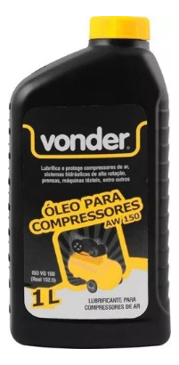 Oleo Para Compressores Aw150 1 Litro Vonder