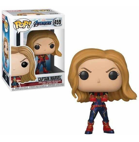 Capitana Marvel Avengers Endgame Funko Pop