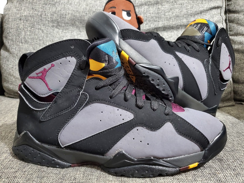 Tenis Jordan Retro 7 Bordeaux 27cm Originales Usados Poco