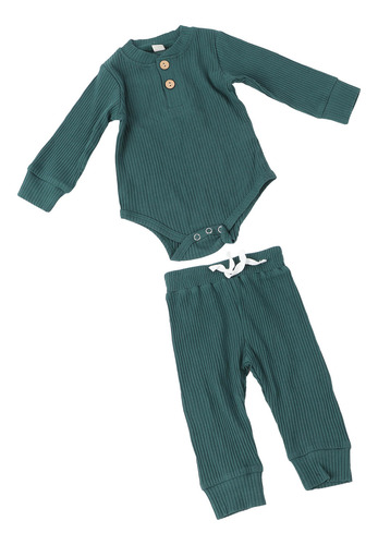 Conjunto De Mono Y Pantalones Para Bebé Trajes Cómodos De A