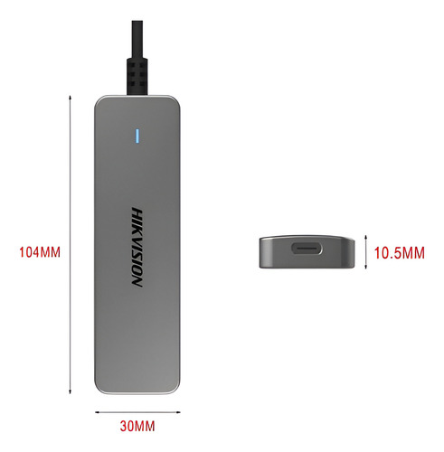 Hikvision Ds401 Hub Usb 4 Puertos Usb 3.0 Con Luz
