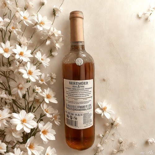 Vino Rosado Beringer White Zinfandel 750 Ml