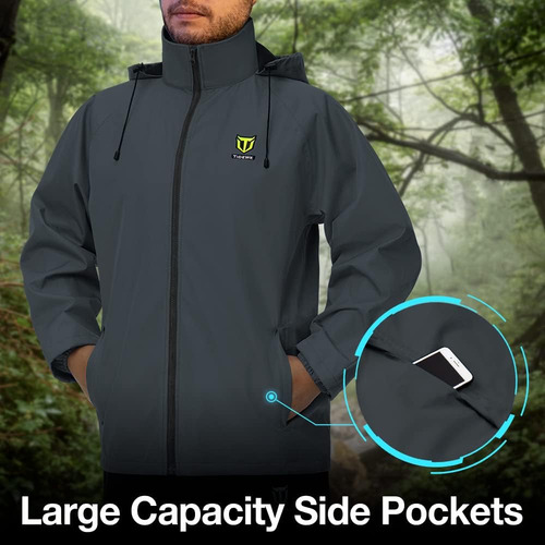 Traje Impermeable Tidewe, Impermeable, Transpirable, Lige...