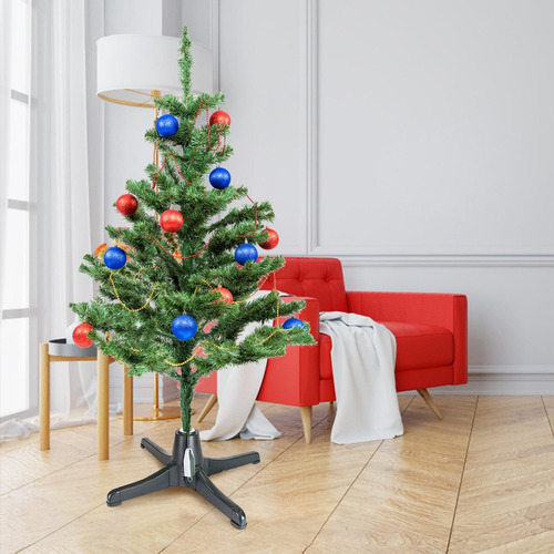 Imagen 6 de 9 de D Árbol De Navidad Grande Eléctrico D550 Base Giratoria Plás