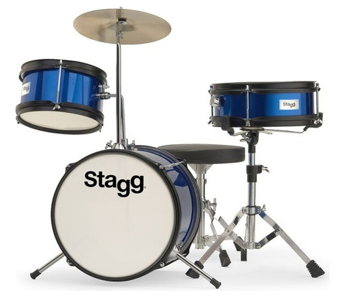 Bateria Para Niños 12  Color Azul Stagg Fabj312bl