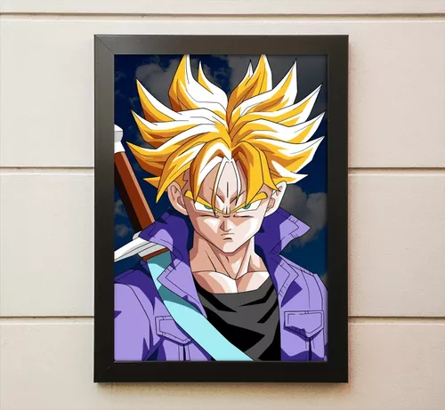 Quadro Decorativo Desenho Anime Dragon Ball Z