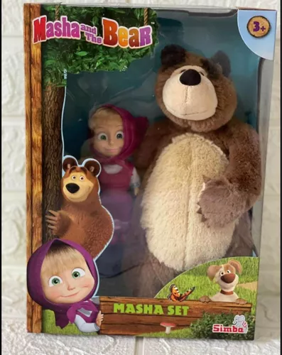 Peluche Figura Masha Y El Oso Set 25cm En Venta En Peñalolén Rm Metropolitana Por Sólo 