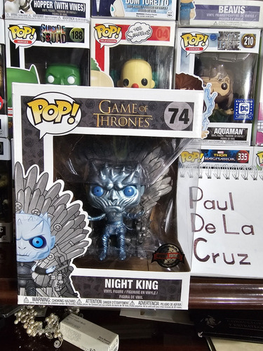 Funko Pop Night King En Trono Metálico (Usado)