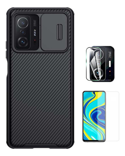 Case Nillkin Camshield Para Xiaomi Mi 11t / 11t Pro + Vidrio