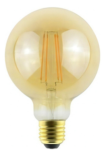 Lámpara Led Vintage Globo Ixec 7w E27 LG Luz Ámbar