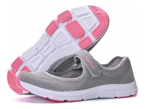 Tênis Sapatênis Feminino Aberto Com Velcro Conforto