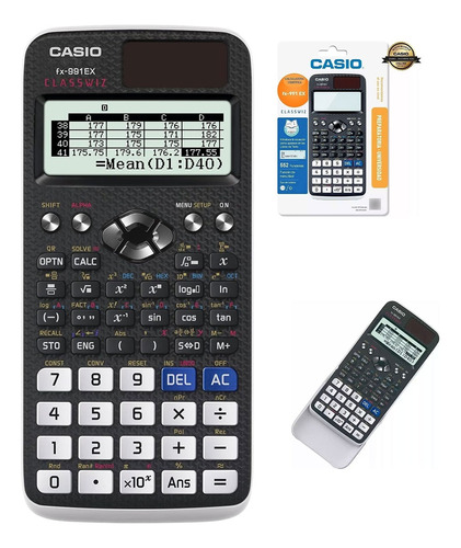 Calculadora Cientifica Y Ingeniería Fx-991ex 552 Funciones