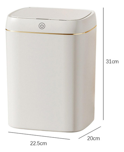 . Cubo De Basura Inteligente Cubos De Basura Cubo De 13l
