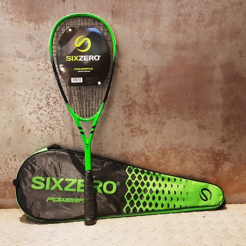 Imagen 5 de 8 de Raqueta Squash Sixzero Grafito Funda Y Cuerda De Regalo