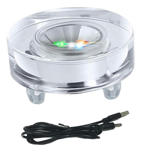 Base De Luz Led Soporte Recargable Para Estatuas De Estilo E