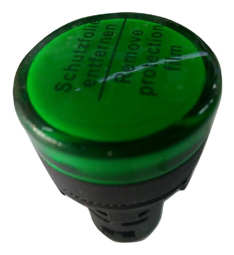 Ojo De Buey Luz Piloto Verde Led Señalizador 220v 22mm